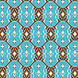 Mosaic Tile Inspired with Tessellated Honeycomb Design(Blue)