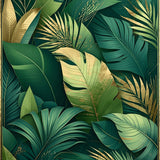 Abstract Jungle Leaf(Green)