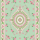 Rosemarie Vintage Floral Medallion Heritage Collection(Pink)