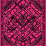 Artisan Inspired Interlocking Plaid with Nordic Flair(Pink)
