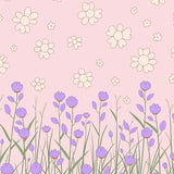 Whimsical Meadow Symphony Handwoven Artistic Passage(Pink)