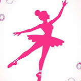 Elegant Ballerina With Delicate Bowknot Accent(Pink)