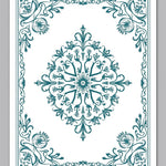 Ornate Lace Inspired Filigree with Delicate Interwoven Details (White) - ODIKA