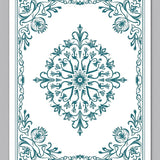 Ornate Lace Inspired Filigree with Delicate Interwoven Details (White) - ODIKA