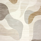 Elegant Abstract Area for Modern Homes – Chic Beige Tones(Beige)