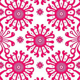 Stylish Floral Medallion Boho Exotic (Pink)