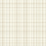 Elegant Plaid Sophisticated Beige and Cream Area(Beige)