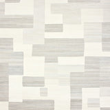 Artisanal Woven Throw with Tufted Textures and Minimalist Design(Beige)