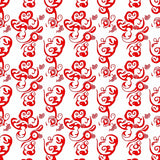 Festive Holiday Swirl Decorative(Red)
