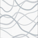 Minimalist Interlocking Waveforms with Gradient Transitions (Gray) - ODIKA