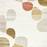 Abstract Retro With Non Slip Backing(Beige)