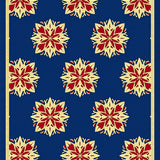 Seasonal Medallion Design Area with Baroque(Blue)