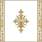 Ornamental Fleur Aristocratic Dynasty Exquisite (White)