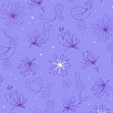 Celestial Starry Night Dreamscape Ethereal Constellation (Purple)