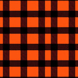 Autumn Harvest Checkered with Bold Contrasting Stripes(Orange)