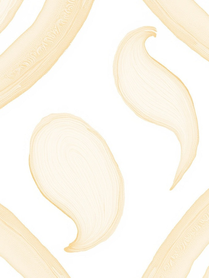 Contemporary Abstract Brush Stroke Design With Artistic Flair (Beige) - ODIKA