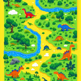 Whimsical Jungle Creature Layout(Green)