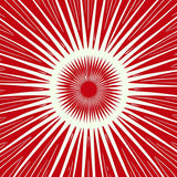 Curly Wool Starburst Radial Burst Luxury(Red)