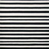 Monochrome Striped Floor Covering With Contemporary Geometric Lines(Gray)
