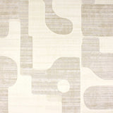 Unique Area Embodying Modern Aesthetic with Beige and Ivory Hues(Beige)