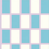 Retro Checkered Motif with Subtle Mood Infused Accents (Purple) - ODIKA