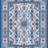 Vibrant Transitional Floral Aesthetic(White)