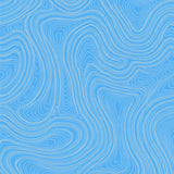 Interlocking Waveforms with Flowing Lines and Cool Tonal (Blue)