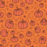 Pumpkin Patch Harvest Festival Seasonal Welcome(Orange)