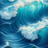 All Season Waterproof Patio Welcome(Blue)