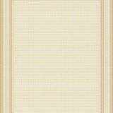 Eco Friendly Handwoven Scallop Trim Jute with Textured Natural Motif(Beige)