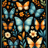 Dynamic Black and Teal Palette(Black)