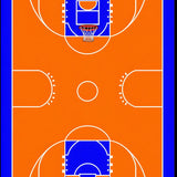 Striking Athletic Field Imagery(Orange)