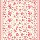 Aesthetic Pink Beige Bath Groovy Retro Swirl Mat(Beige)