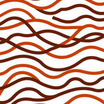 Moody Gradient Waves With Interlocking Earthy Tones And Flow (Brown) - ODIKA