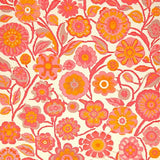 Retro Bloom Groovy Flower Power(Pink)