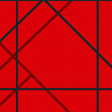 Yuletide Gingham Welcoming Accent Doorway Decoration(Red)