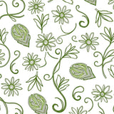 Rhythmic Wave Paisley Blossom Eco (Green)