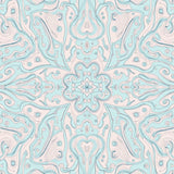 Ethereal Paisley Garden Dreamscape (Pink)
