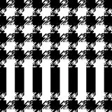 Buffalo Grid Lattice Farmhouse(Black)