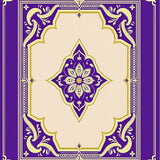 Enchanted Castle Motif Decorative with Elegance(Purple)