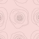 Minimalist Meditative Spiral Overlay with Whispered Lines (Pink) - ODIKA
