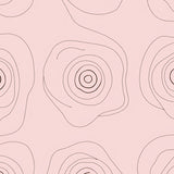 Minimalist Meditative Spiral Overlay with Whispered Lines (Pink) - ODIKA