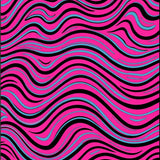 Wavy Ripple Contour Luxurious Sophisticated Trendy Upscale (Pink)