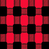 Festive Buffalo Check with Holiday Plaid Design(Red)