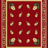 Victorian Holiday Botanical Treasure Luxury Surface(Red)