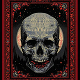 Haunting Spooky Aesthetic Floor Cover(Black)