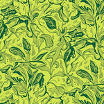 Tropical Jungle Splash Artistic (Green) - ODIKA