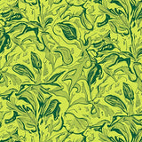 Tropical Jungle Splash Artistic (Green) - ODIKA