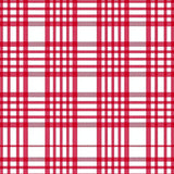 Traditional Tartan Inspired with Crisp Contrasting Checks(Red)