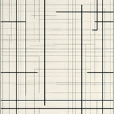 Contemporary Geometric Area with Intersecting Linear(Beige)